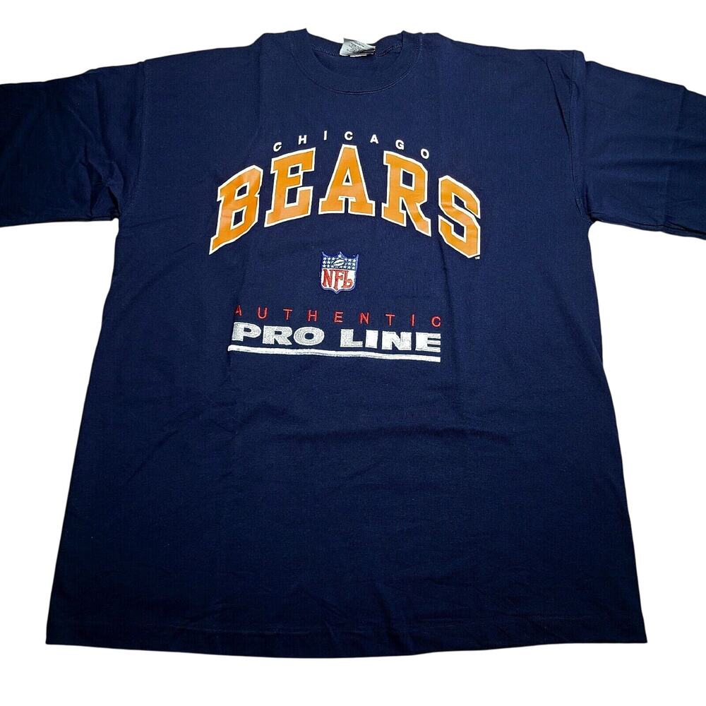 Vtg Chicago Bears Riddell Authentic Pro Line NFL Men's Size XL Shirt USA 90's
